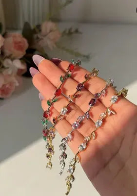 Multicolor Charm Bracelets - Set of 2 Pcs for Stylish Accessorizing