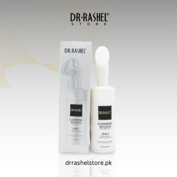 Dr Rashel Cleansing Mousse 3-In-1 Makeup, Cleanses And Exfoliates, 120ml