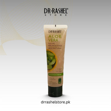 Dr. Rashel Aloe Vera Facial Peeling & Scrub Skin Natural 2 In 1 Oil-Free Exfoliating & Clarifying