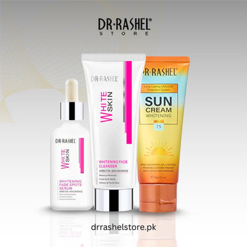 Combo - Dr. Rashel Whitening Serum + CLEANSER + Sun Cream SPF 75