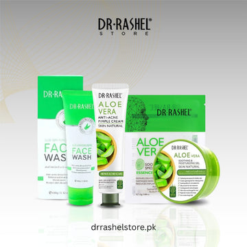 Dr. Rashel Aloe Vera Face Wash, Gel, Cream & Mask -PACK OF 4