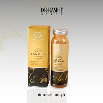 Dr Rashel Estelin Gold Body Scrub, 200g