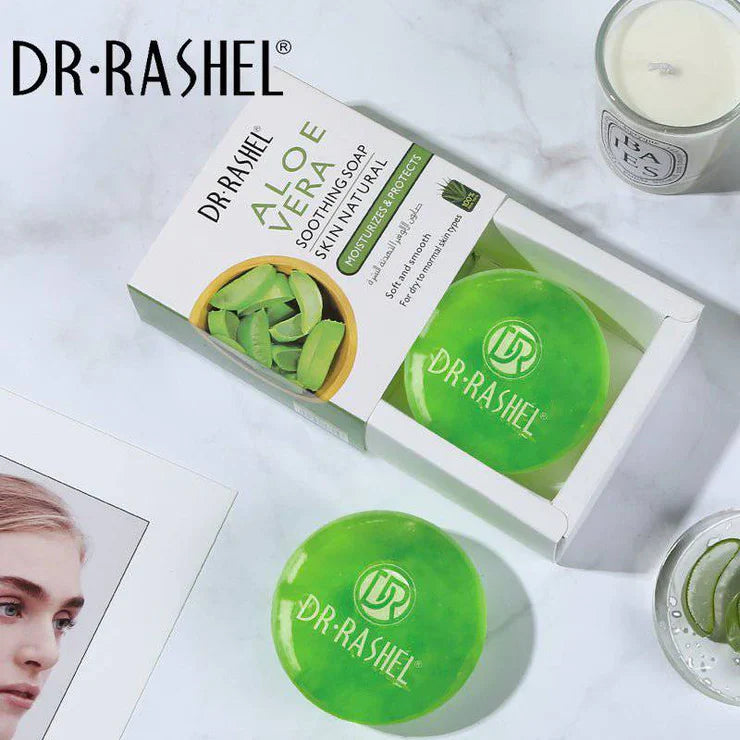 Dr Rashel Aloe Vera Soothing Skin Natural Soap - 100gms
