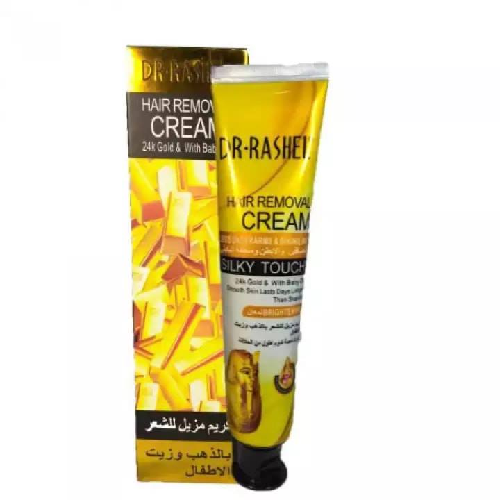 DR-RASHEL Hair Removal Cream-24K Gold, 110ml