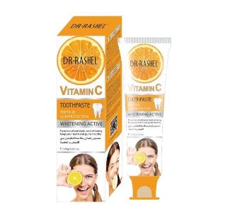 Dr Rashel Whitening Active Toothpaste With VITAMIN C, 120g