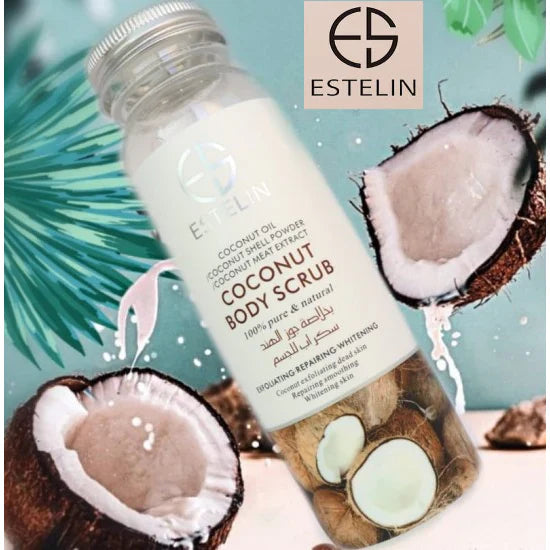 Dr Rashel Estelin Coconut Body Scrub, 200g