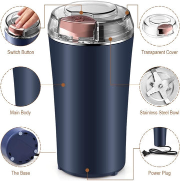 Portable Electric Spice Grinder Electric Operated Good Quality Box Packing