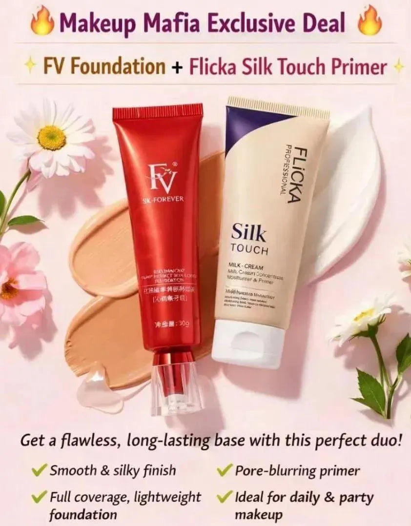 FV Foundation + Flicka Primer Duo for Flawless Skin