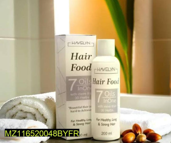 Hair Food Oil for Dry Damaged Frizzy Hair 200ml
