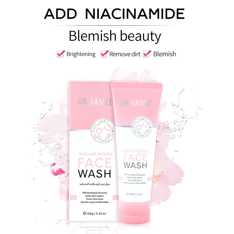 DR RASHEL Niacinamide Whitening Face Wash, 100g