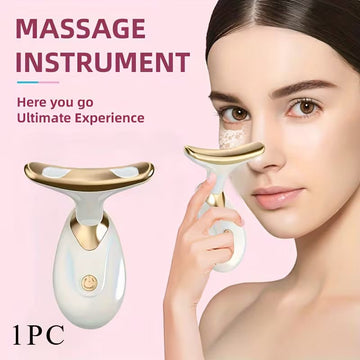 Digital Face & Neck Massager – Skin Tightening & Relaxation Tool