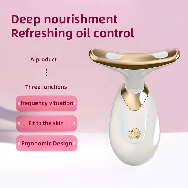 Digital Face & Neck Massager – Skin Tightening & Relaxation Tool