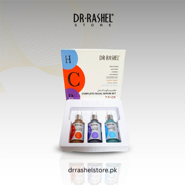 DR RASHEL Anti-aging Moisturizing Complete Facial Serum Set, Pack of 3