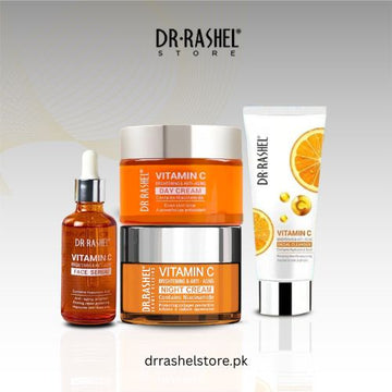 Dr Rashel Anti aging Vitamin C Series Day/Night Creams + Cleanser and Serum