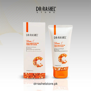 Dr. Rashel Vitamin C Brightening & Hydrating Hand & Foot Cream, 100g