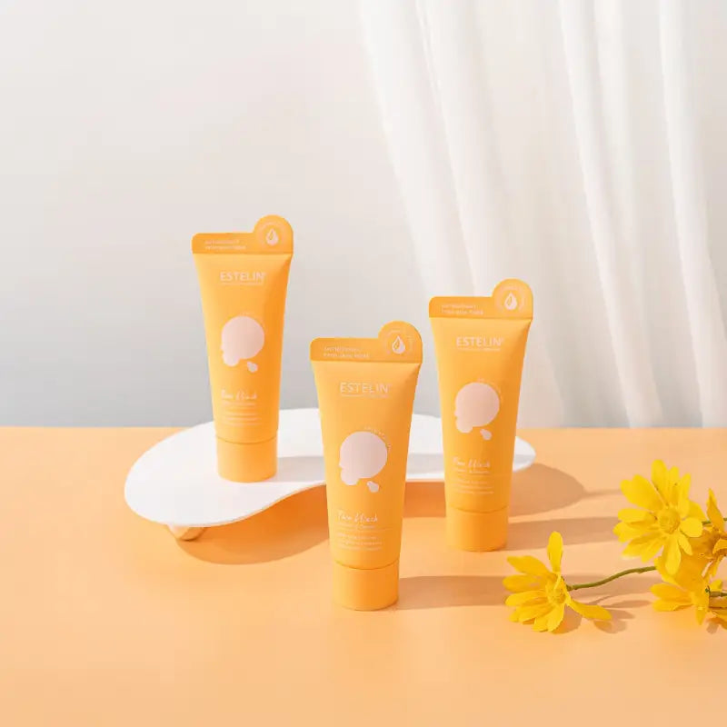 Estelin Vitamin C And Camellia Face wash 80g